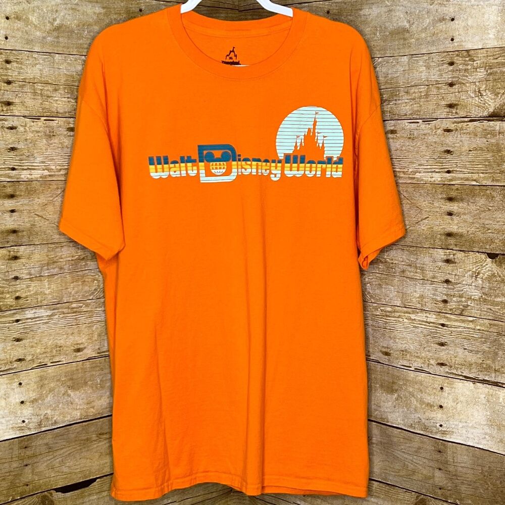 WALT DISNEY WORLD UNISEX NEW RETRO POP CENTURY VACATION ANIMATION TEE SIZE XL